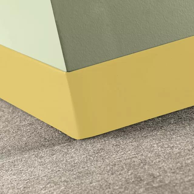 Tarkett / Johnsonite Tightlock Carpet Wall Base #TG7 Canary 4 1/2" x 4' Pieces by 1/8" Straight (Toeless)