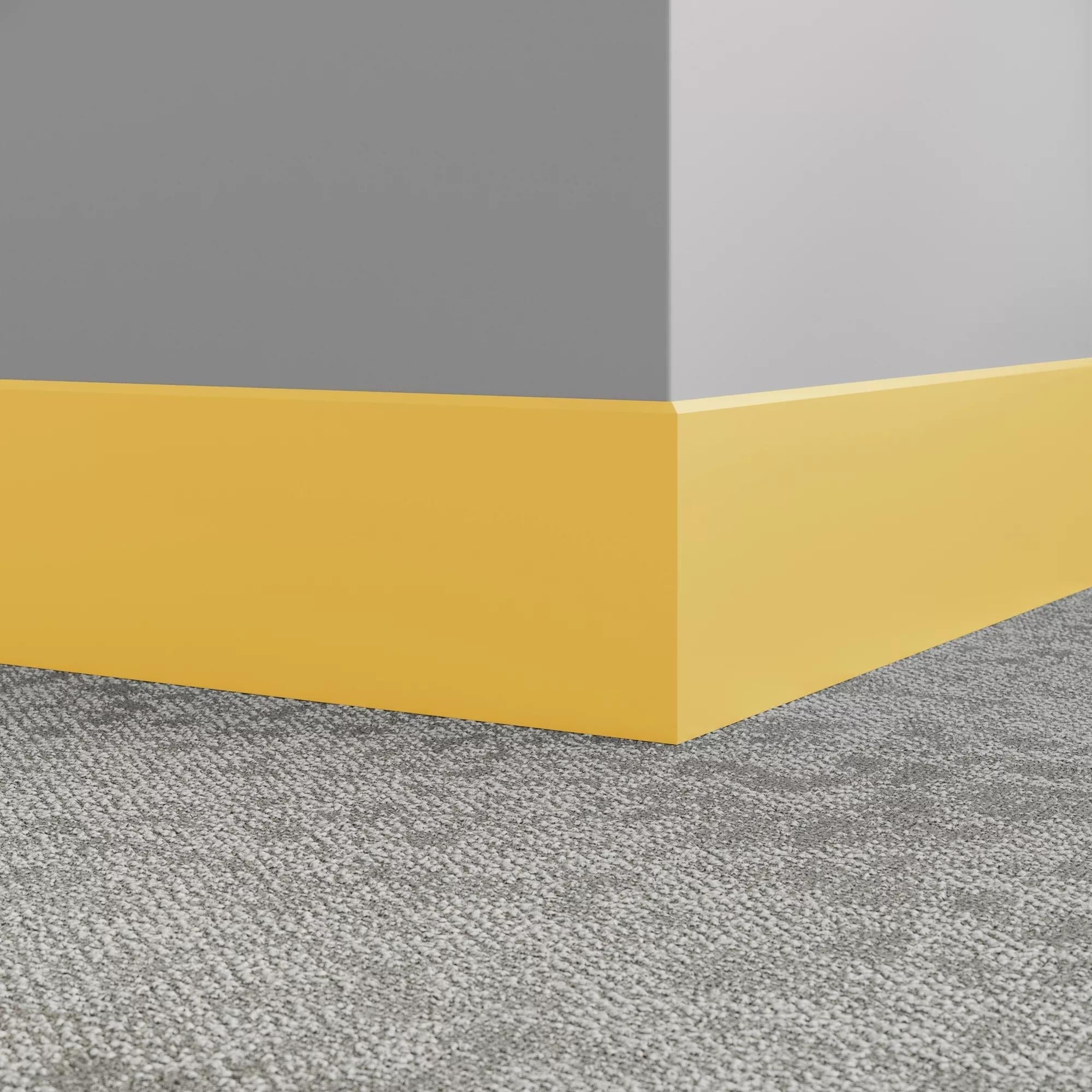 Tarkett / Johnsonite Millwork Exhibit 6" TG7 Canary 6" x 8' by 1/4"