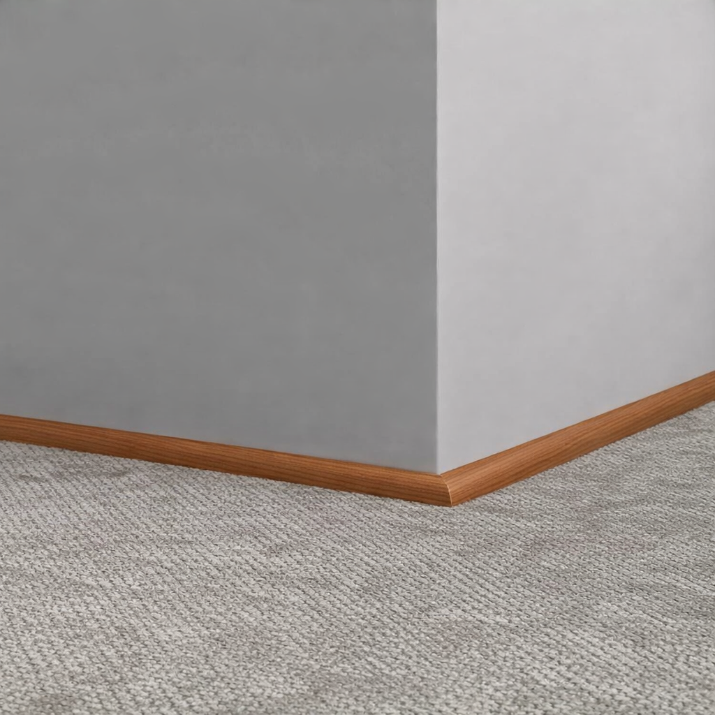 Tarkett / Johnsonite Masquerade Quarter Round A MS1 Aged Oak 1/2" x 8' Pieces by 1/2" Straight (Toeless)