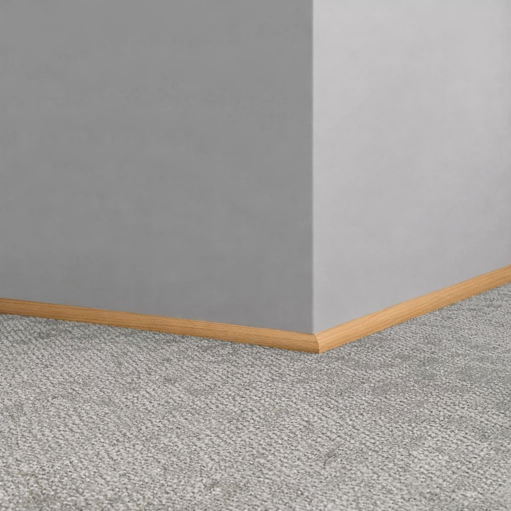 Tarkett / Johnsonite Masquerade Quarter Round A MS6 Midline Beech 1/2" x 8' Pieces by 1/2" Straight (Toeless)