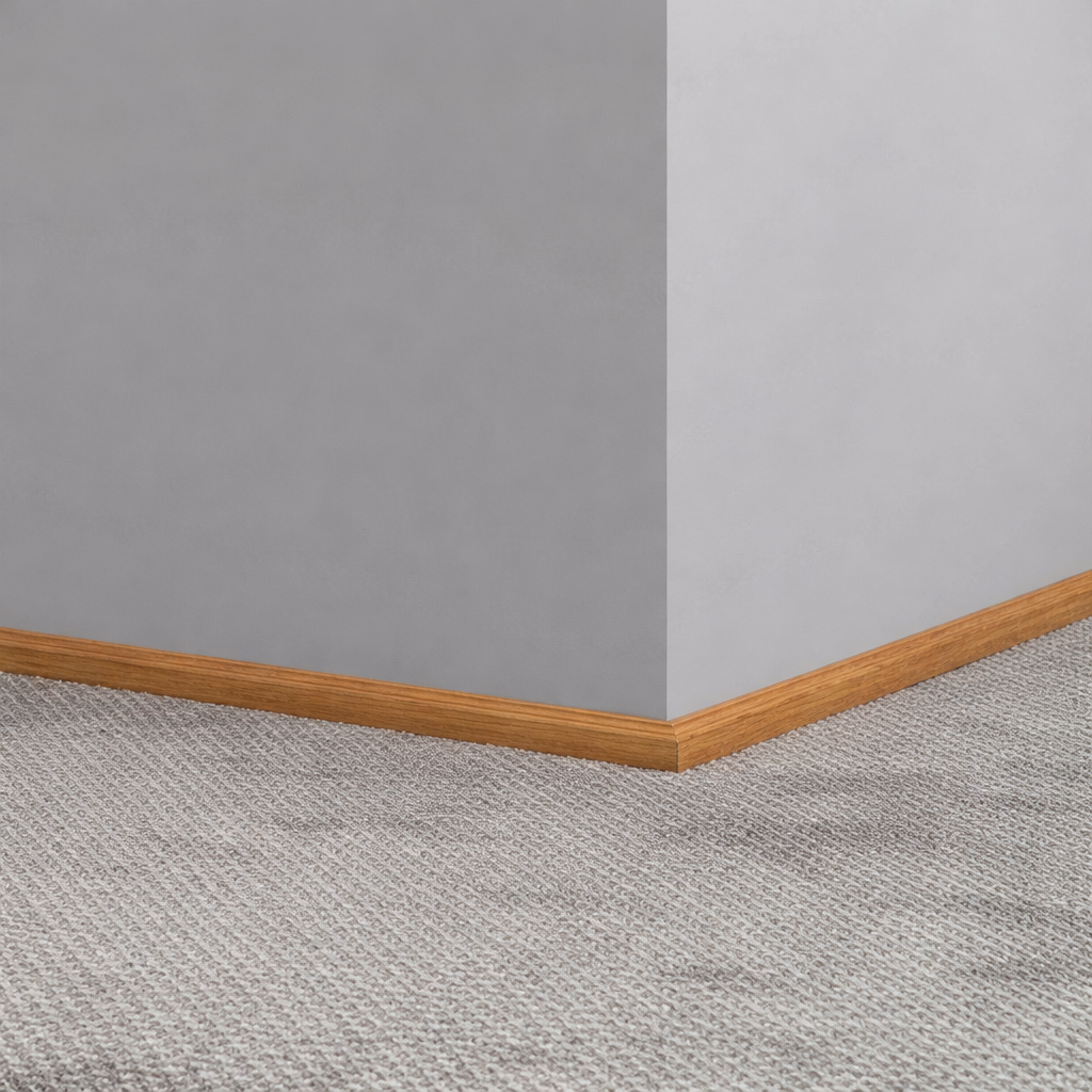 Tarkett / Johnsonite Masquerade Quarter Round A MS2 Warmed Cherry 1/2" x 8' Pieces by 1/2" Straight (Toeless)