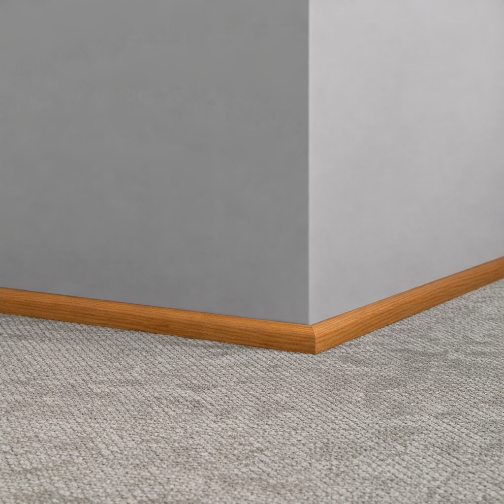 Tarkett / Johnsonite Masquerade Quarter Round D MS2 Warmed Cherry 3/4" x 8' Pieces by 3/4" Straight (Toeless)