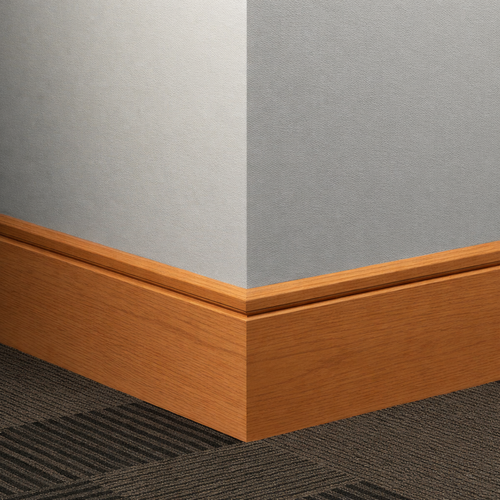 Tarkett / Johnsonite Masquerade Reveal MS2 Warmed Cherry 4 1/4" x 8' Pieces by 1/4" Straight (Toeless)