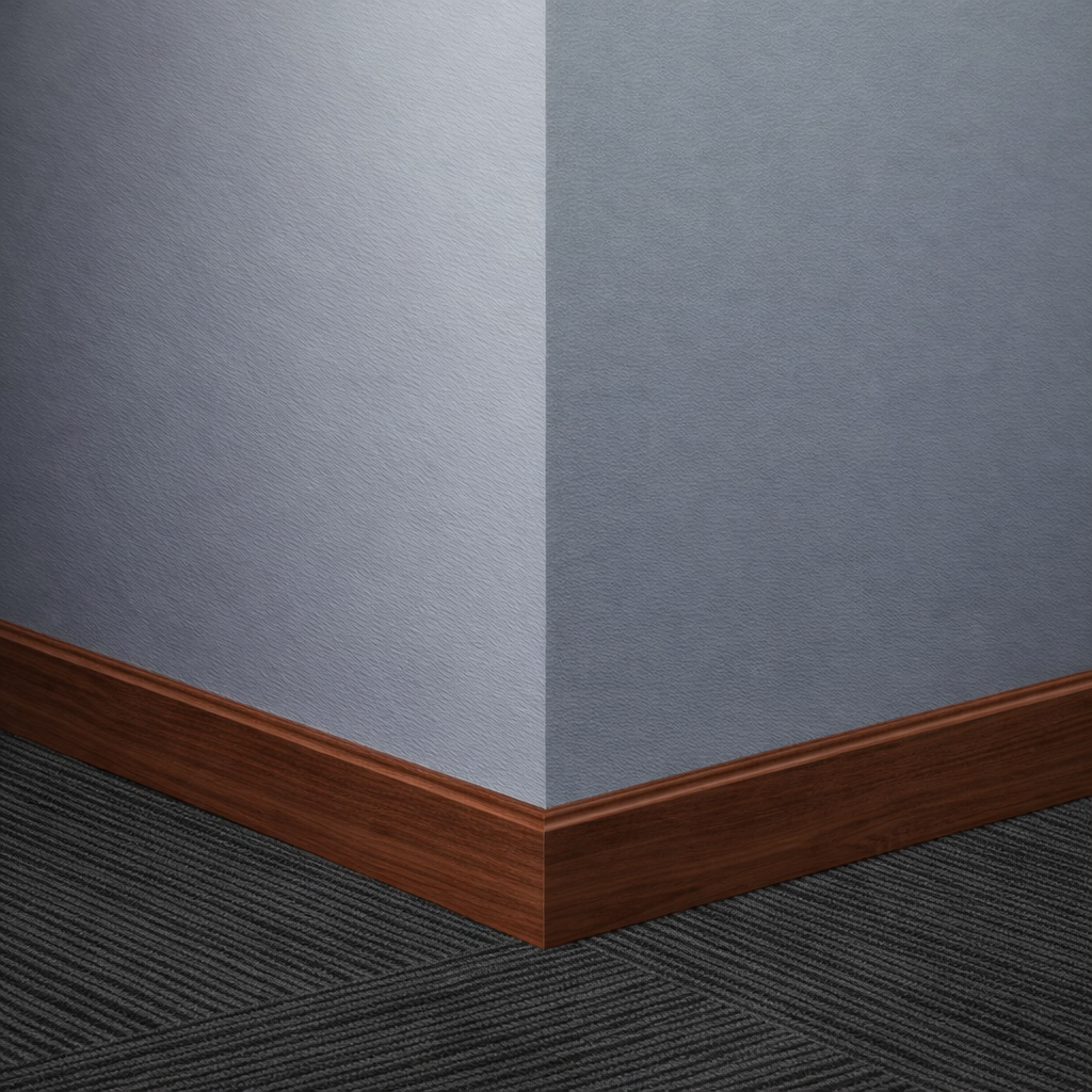 Tarkett / Johnsonite Masquerade Shoe Moulding
MS8 Red Mission 1 1/2" x 8' Pieces by 1/4" Straight (Toeless)