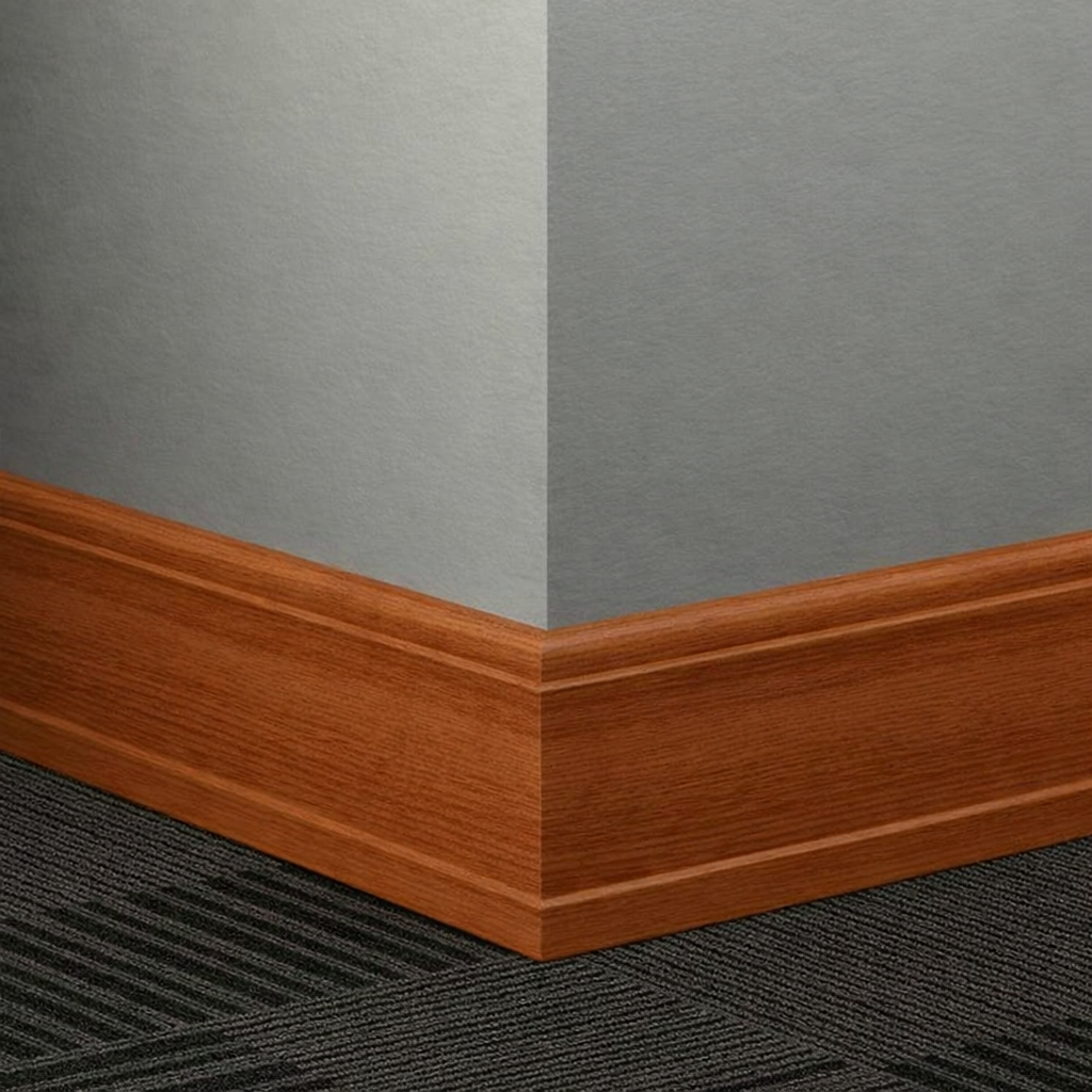 Tarkett / Johnsonite Masquerade Silhouette MS1 Aged Oak 4" x 8' Pieces by 1/2" Straight (Toeless)