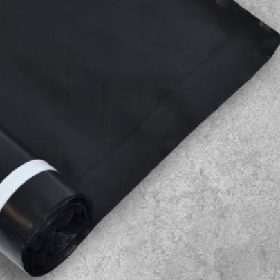 - Shaw 6 Mil Black Poly Film Moisture Barrier 46" × 26.33' Underlayment 101SS (100 SF/Roll)