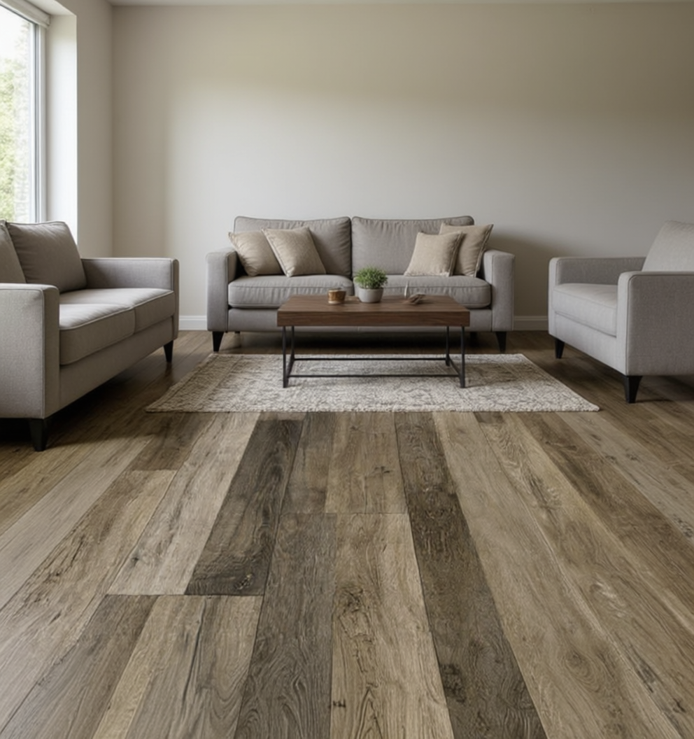 Luxway Advance View 7" x 48" Glue Down LVT