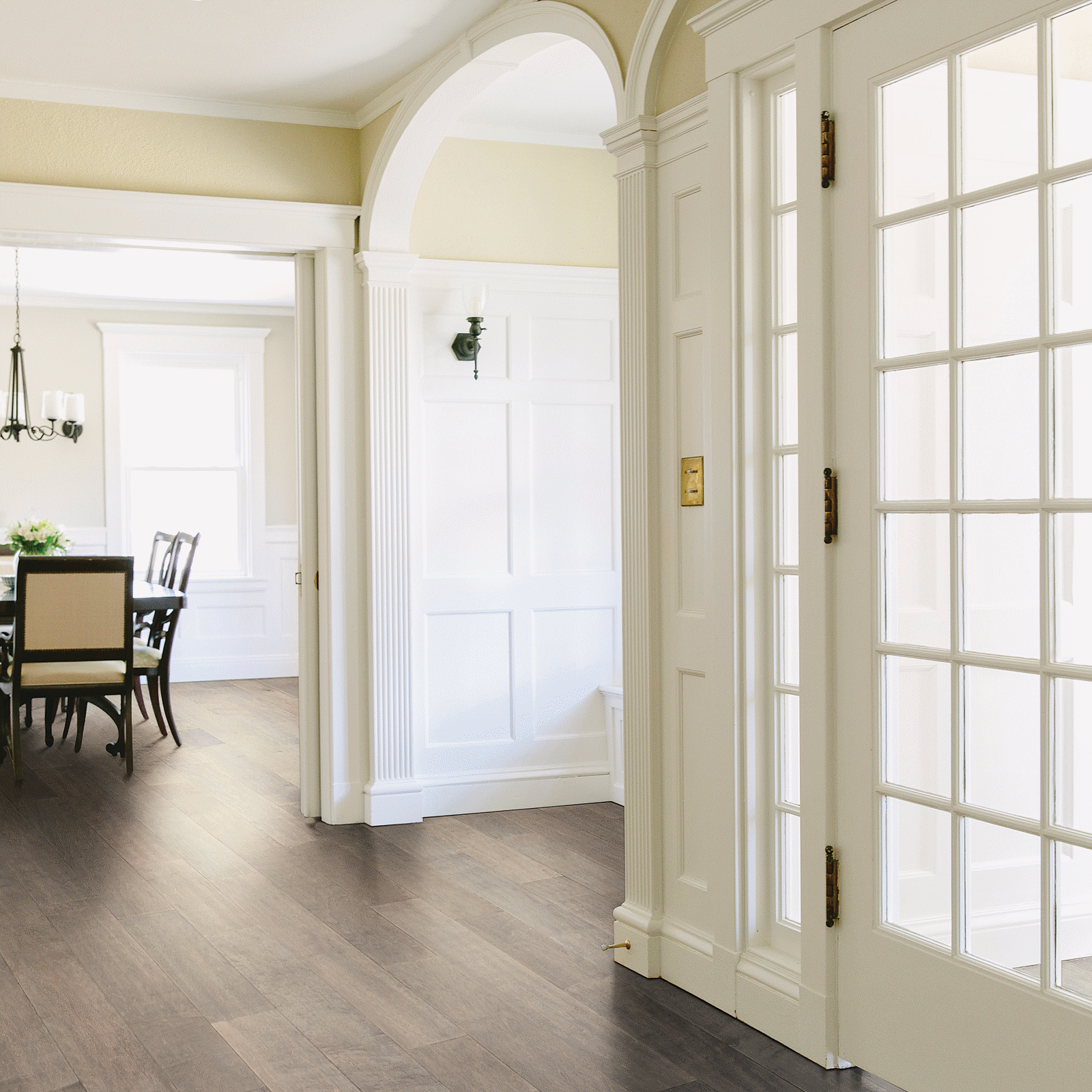 Mohawk Taupe Maple Engineered Hardwood WEK02-08 TecWood Essentials Haven Pointe Maple 6.5" x Random Lengths (25.58 SF/Box)