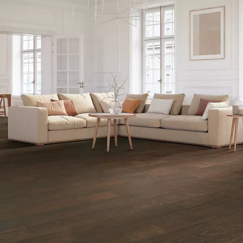 Mohawk Mocha Hickory Engineered Hardwood WEK07-95 TecWood Essentials Whistlowe 6.5" x Random Lengths (25.99 SF/Box)