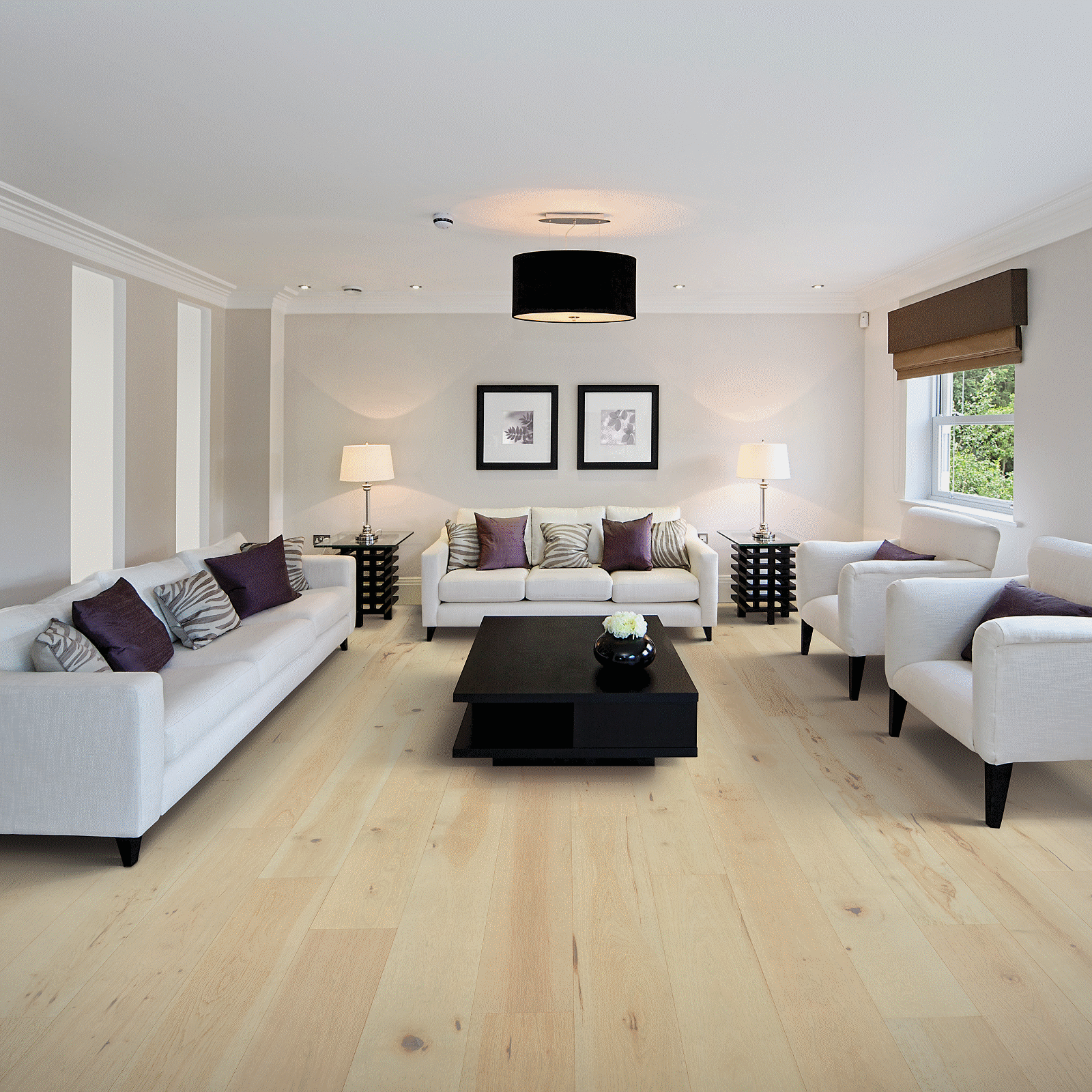 Mohawk Malted Hickory Engineered Hardwood WEK09-03 TecWood Select Cascade Hills 7.5" x 75" (27.2 SF/Box)