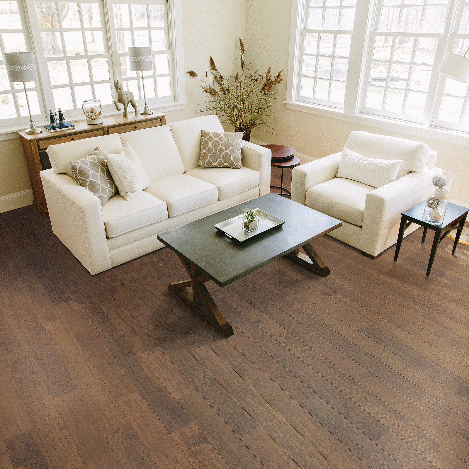 Mohawk Natural Walnut Engineered Hardwood WEK10-04 TecWood Essentials Urban Reserve 5" x Random Lengths (26.25 SF/Box)