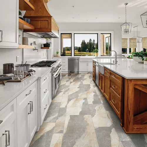 Mohawk Basset Vinyl Plank WLV21-751 SolidTech Select Wanderers Loop 6", 12", or 18" x 32" Random Sizes (24.46 SF/Box)