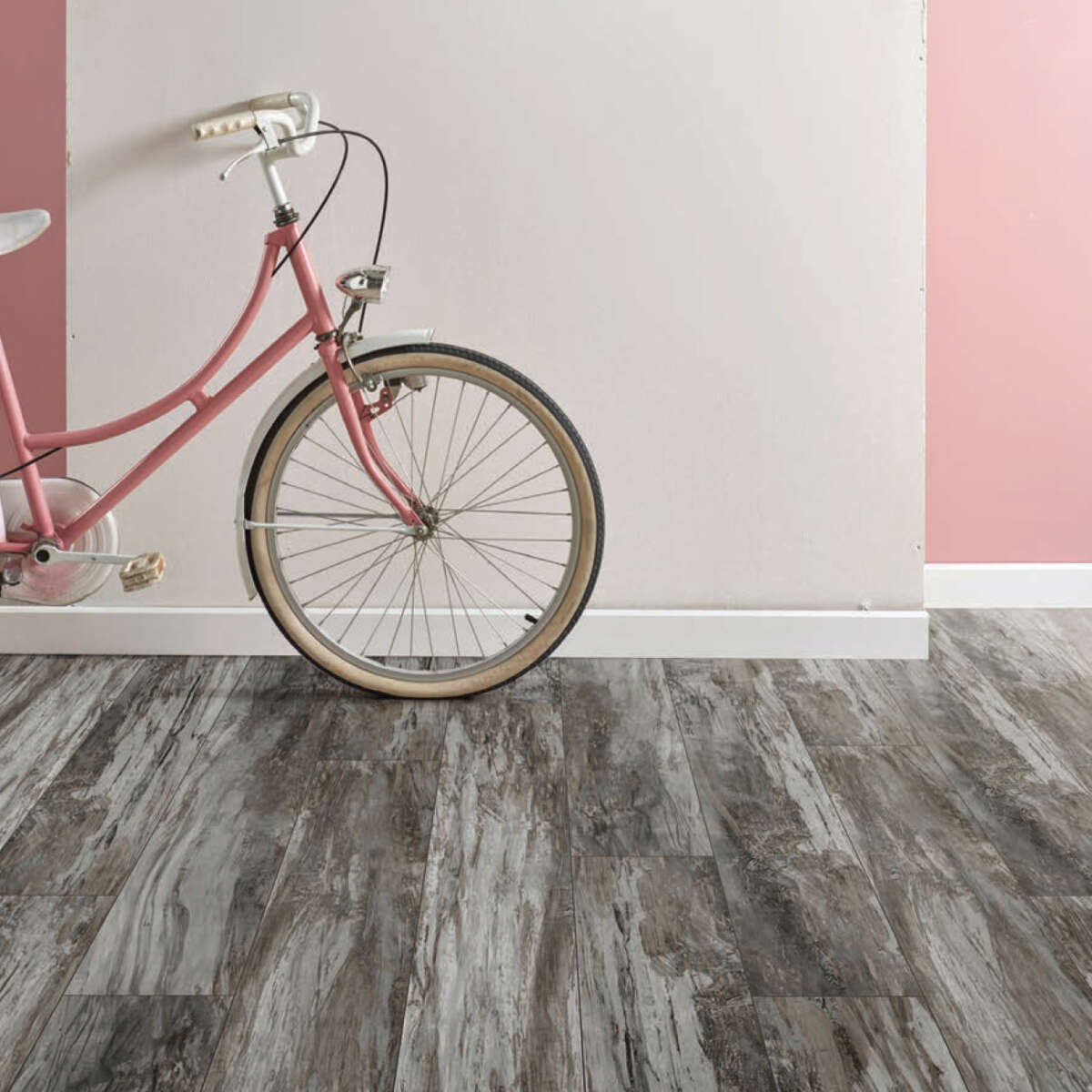 Congoleum Triversa Prime Warm Pewter TX091 SPC Luxury Vinyl Plank SmartLock Clic System 9" x 48" (24.16 SF/Box)