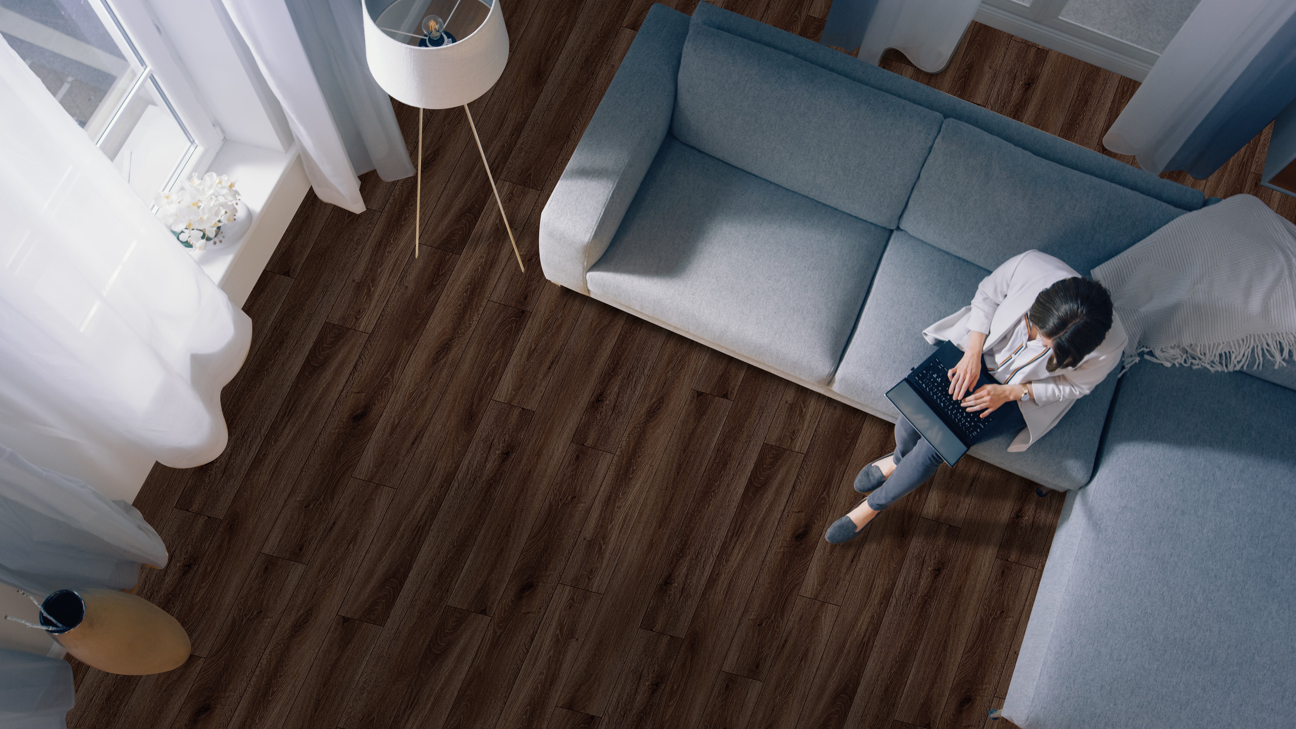 Stanton Natural Beauty 7 Woodlands Walnut 23339 7" x 48"  (26.03 Sq. Ft/Box)