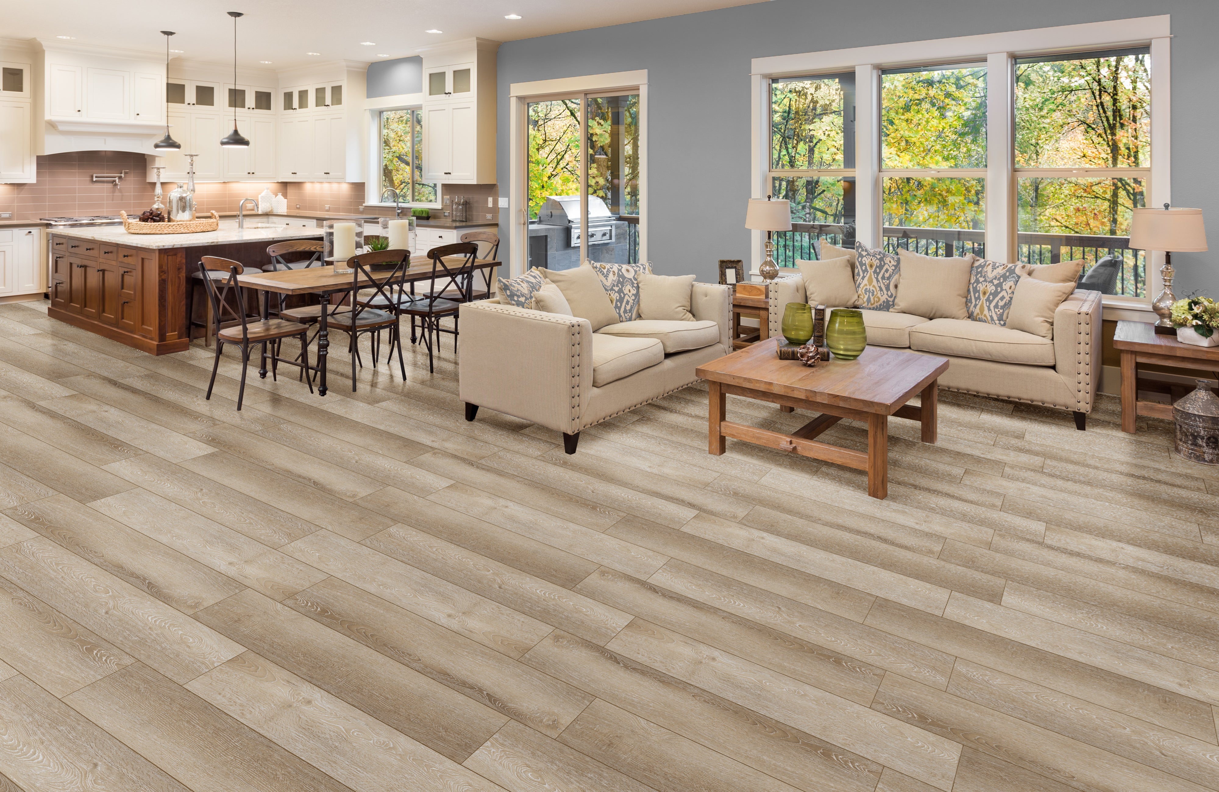 Stanton Natural Beauty 7 Woodstock Acorn 10401 7" X 48"  (26.03 Sq. Ft/Box)