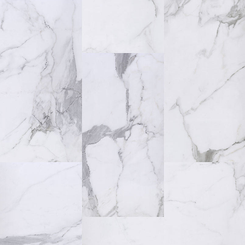 MSI Everlife XL Trecento Calacatta Legend 18" x 36" Vinyl Tile