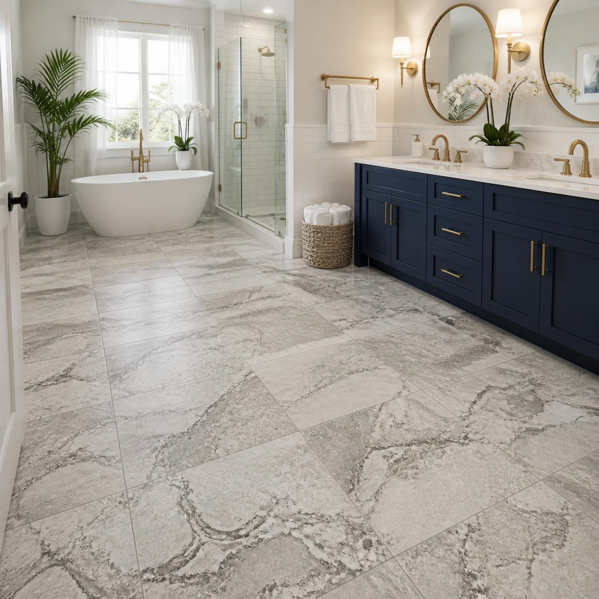 Armstrong Alterna D4017 Cream 16" x 16" Luxury Vinyl Tile (24.89 SF/Box)