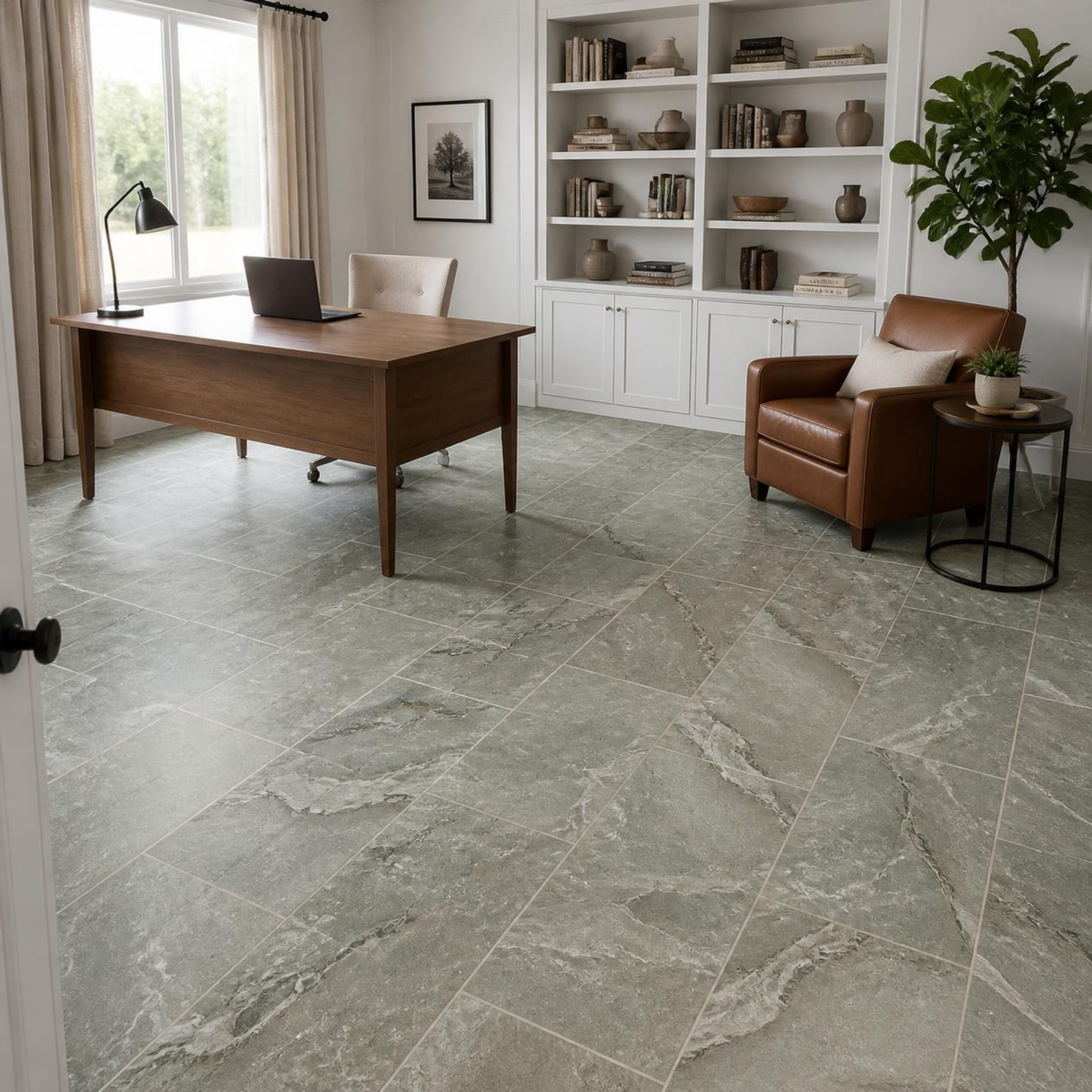 Armstrong Alterna D7379 Gray Mist 12" x 24" Luxury Vinyl Tile (24.13 SF/Box)