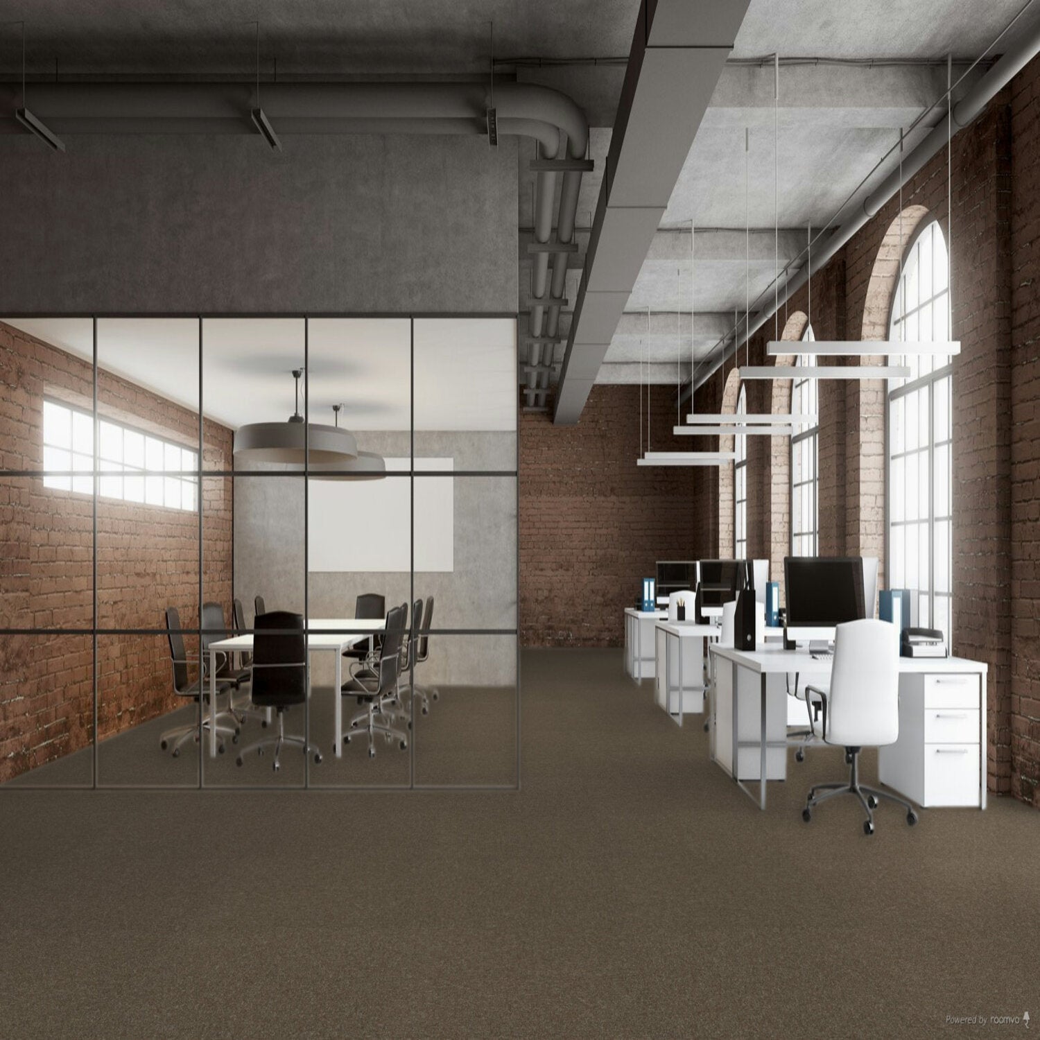Pentz Carpet Diversified Tile 7037T-2044 Varied 24" X 24" (72 SF/Box)