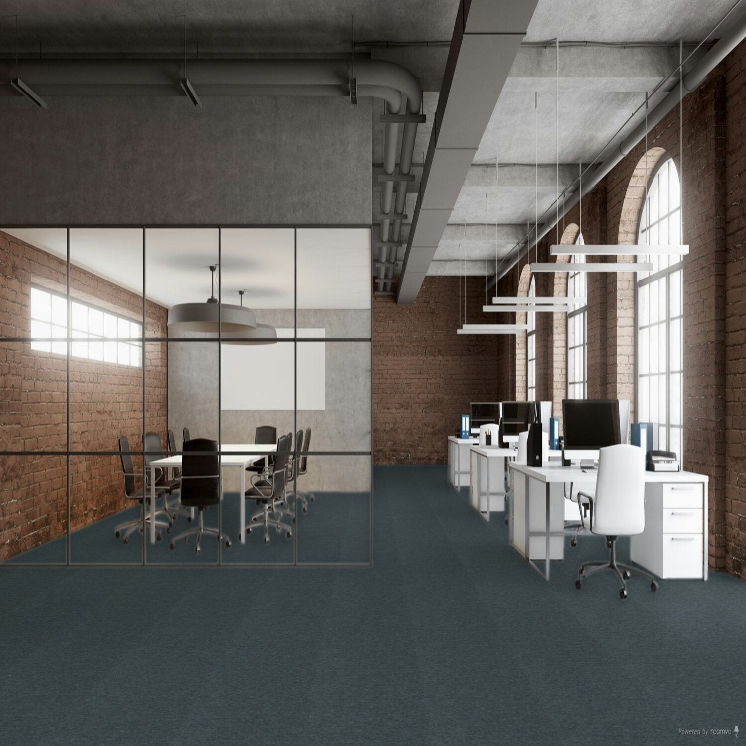 Pentz Carpet Fast Break 7060T-2146 Give-and-Go 24" X 24" (72 SF/Box)