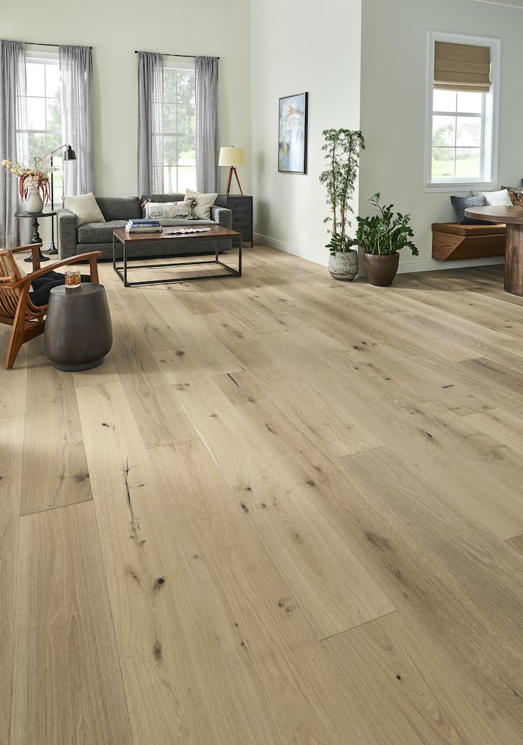 Mannington Shell Engineered Hardwood SANC10SHL1 Latitude Sanctuary 9 1/2" Wide With Varying Lengths Up to 7' (28.42 SF/Box)