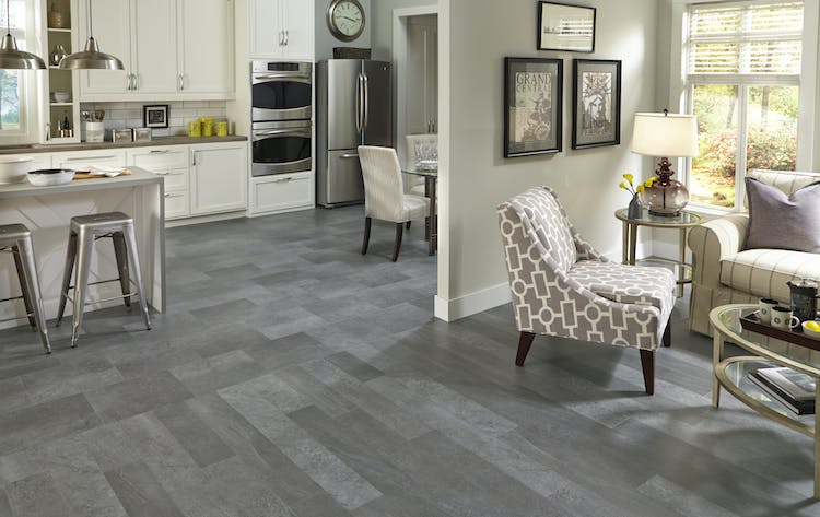 Mannington Steel Floating LVT RGR022-552405 Adura Rigid Meridian 12" x 24" (24 SF/Box)