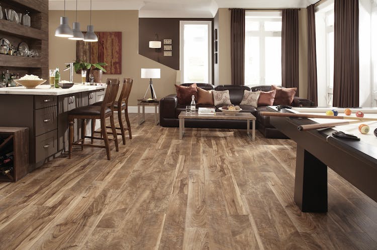 Mannington Buckskin Floating LVT RGP610-552299 Adura Rigid Heritage 6" x 48" (24 SF/Box)