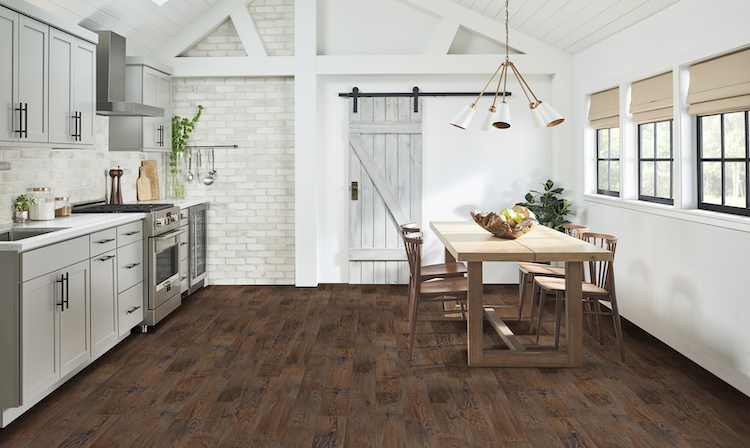 Mannington Charcoal Laminate 22102-553623 Restoration Collection Historic Oak 6.38" x 47.64" (16.99 SF/Box)
