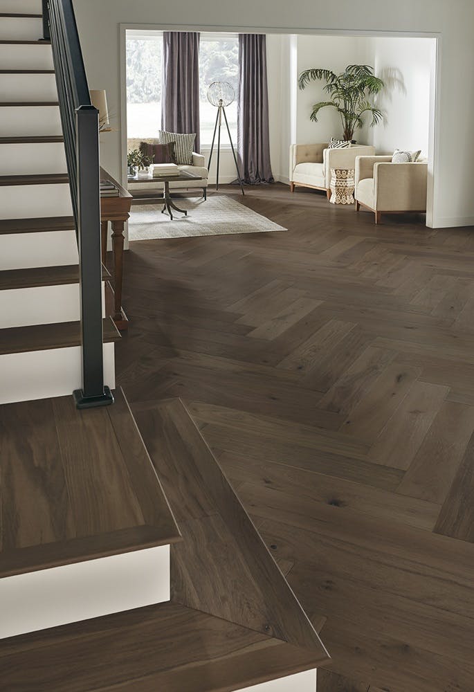 Mannington Olympic Engineered Hardwood HPLS37OLYF1 Latitude Park City Herringbone 7 1/2" x 37.5” (23.4 SF/Box)
