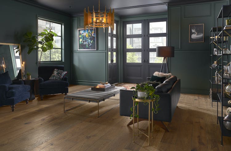 Mannington Trail Engineered Hardwood HPLV07TRA1 Latitude Prospect Park 7 1/2" Wide With Varying Lengths Up to 83” (25.77 SF/Box)