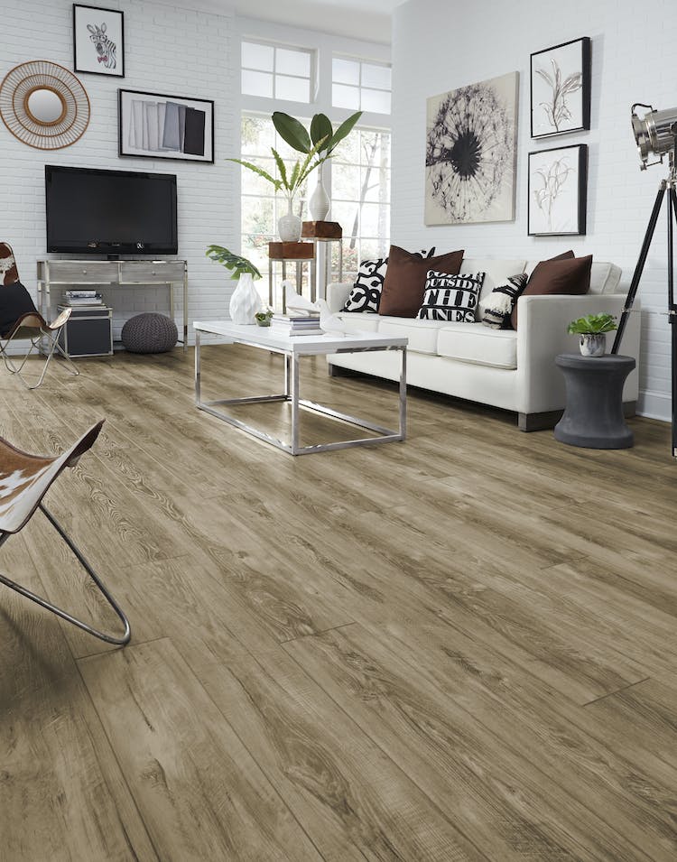 Mannington Dry Cork Floating LVT APX040-554241 Adura Apex Napa 8" x 72" (23.4 SF/Box)