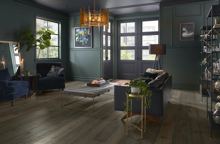 Mannington Stone Engineered HardwoodHPLV07STO1 Latitude Prospect Park 7 1/2" Wide With Varying Lengths Up to 83” (25.77 SF/Box)