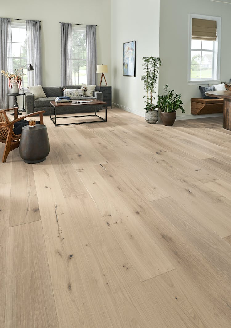 Mannington Seasalt Engineered Hardwood SANC10SEA1 Latitude Sanctuary 9 1/2" Wide With Varying Lengths Up to 7' (28.42 SF/Box)