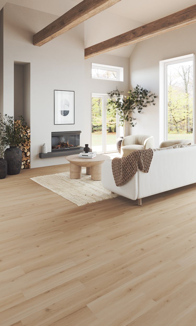 Mannington Almond Floating LVT RGP740-552316 Adura Rigid Swiss Oak 7" x 48" (23.33 SF/Box)