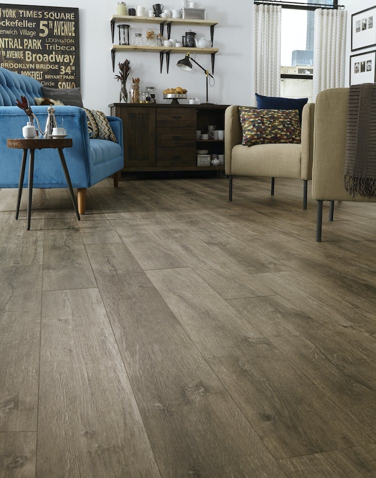 Mannington Lodge Floating LVT RGP082-552312 Adura Rigid Aspen 7" x 48" (23.33 SF/Box)