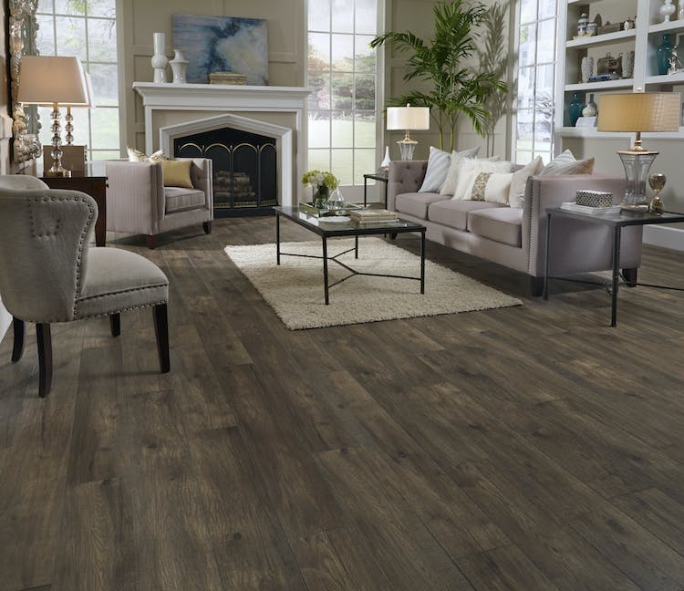 Mannington Coal Laminate 28212-553378 Restoration Collection Hillside Hickory 7 9/16" x 50 1/2" (17.5 SF/Box)
