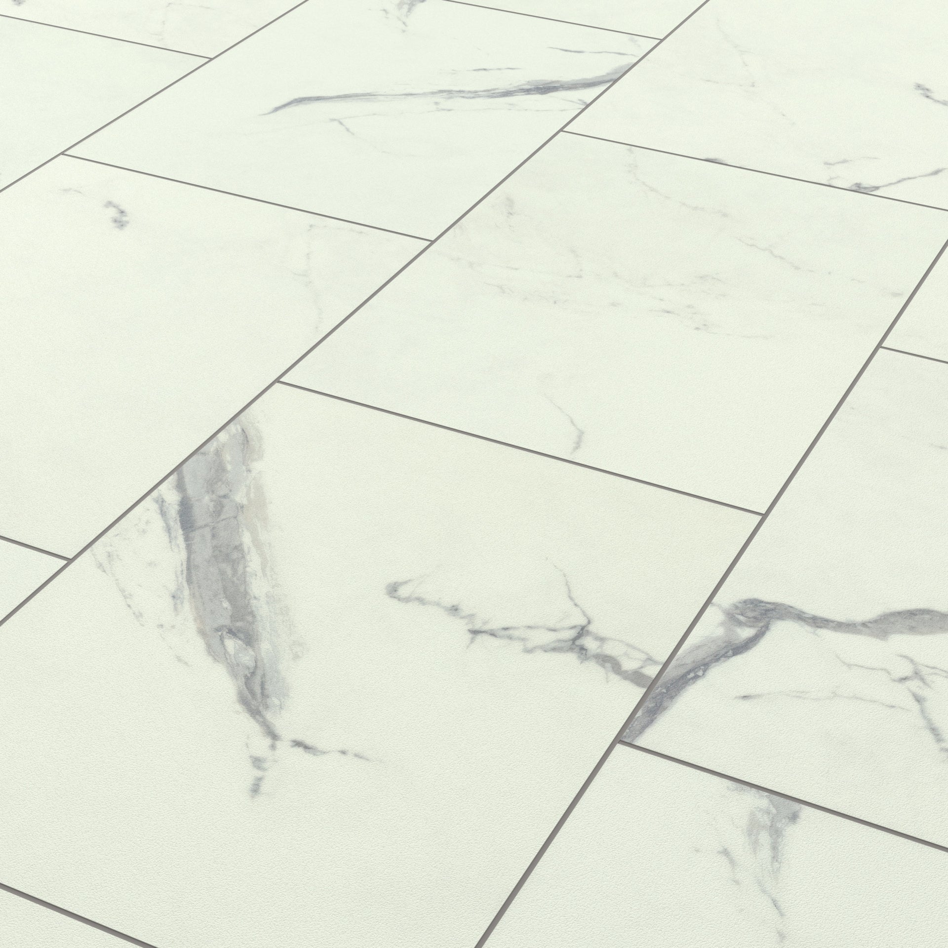 Karndean Korlok Select Palazzo Marble RKT3012-G White Stone Tile 18" x 24"