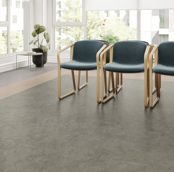 Tarkett iD Latitude Stone & Concrete Prairie 7244 18" x 18" (45 ft.