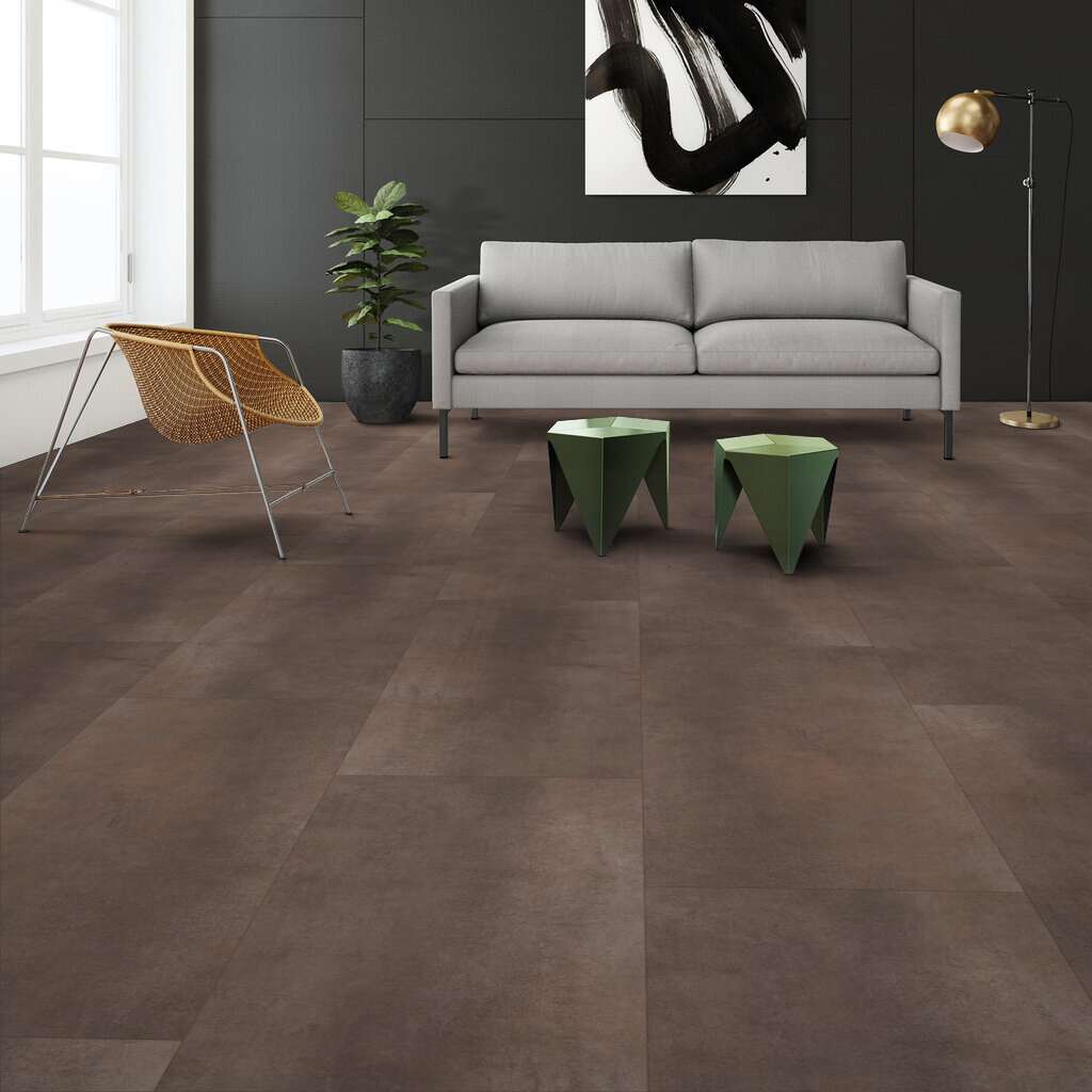 Shaw Ferrous 5M311-00855 Inferno 18" X 36" Vinyl Plank (22.5 SF/Box)