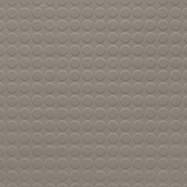 Tarkett Raised Round Rubber Tile 09 Clay RT09RD 24" x 24" by 1/8"