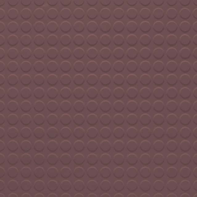 Tarkett Raised Round Rubber Tile 163 Salsa RT163RD 24" x 24" by 1/8"