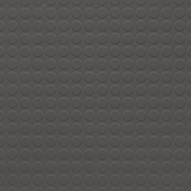 Tarkett Raised Round Rubber Tile 167 Fudge RT167RD 24" x 24" by 1/8"