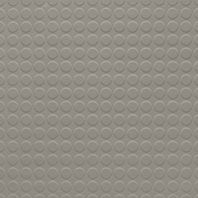 Tarkett Raised Round Rubber Tile 22 Pearl RT22RD 24" x 24" by 1/8"