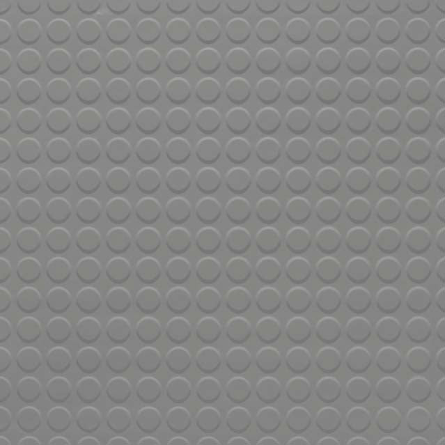 Tarkett Raised Round Rubber Tile 23 Vapor Grey RT23RD 24" x 24" by 1/8"