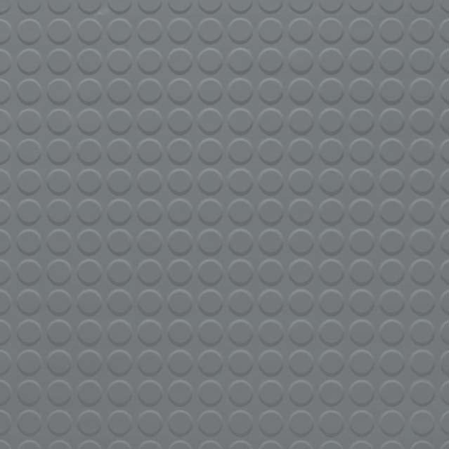 Tarkett Raised Round Rubber Tile 262 Drizzle RT262RD 24" x 24" by 1/8"