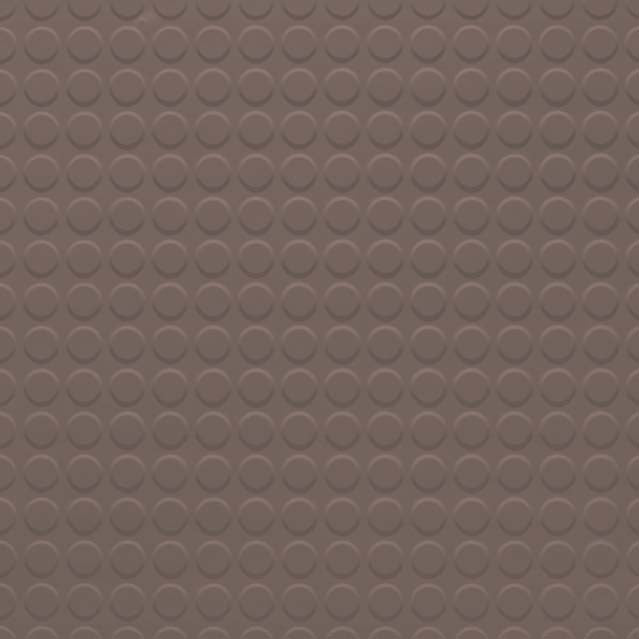 Tarkett Raised Round Rubber Tile 33 Adobe RT33RD 24" x 24" by 1/8"