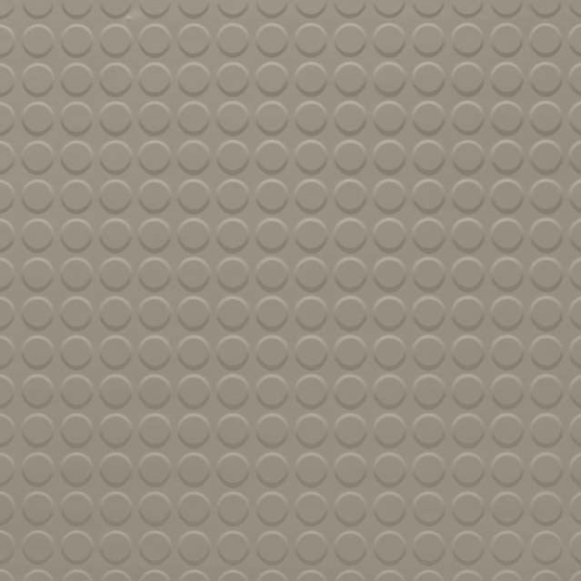 Tarkett Raised Round Rubber Tile 34 Almond RT34RD 24" x 24" by 1/8"