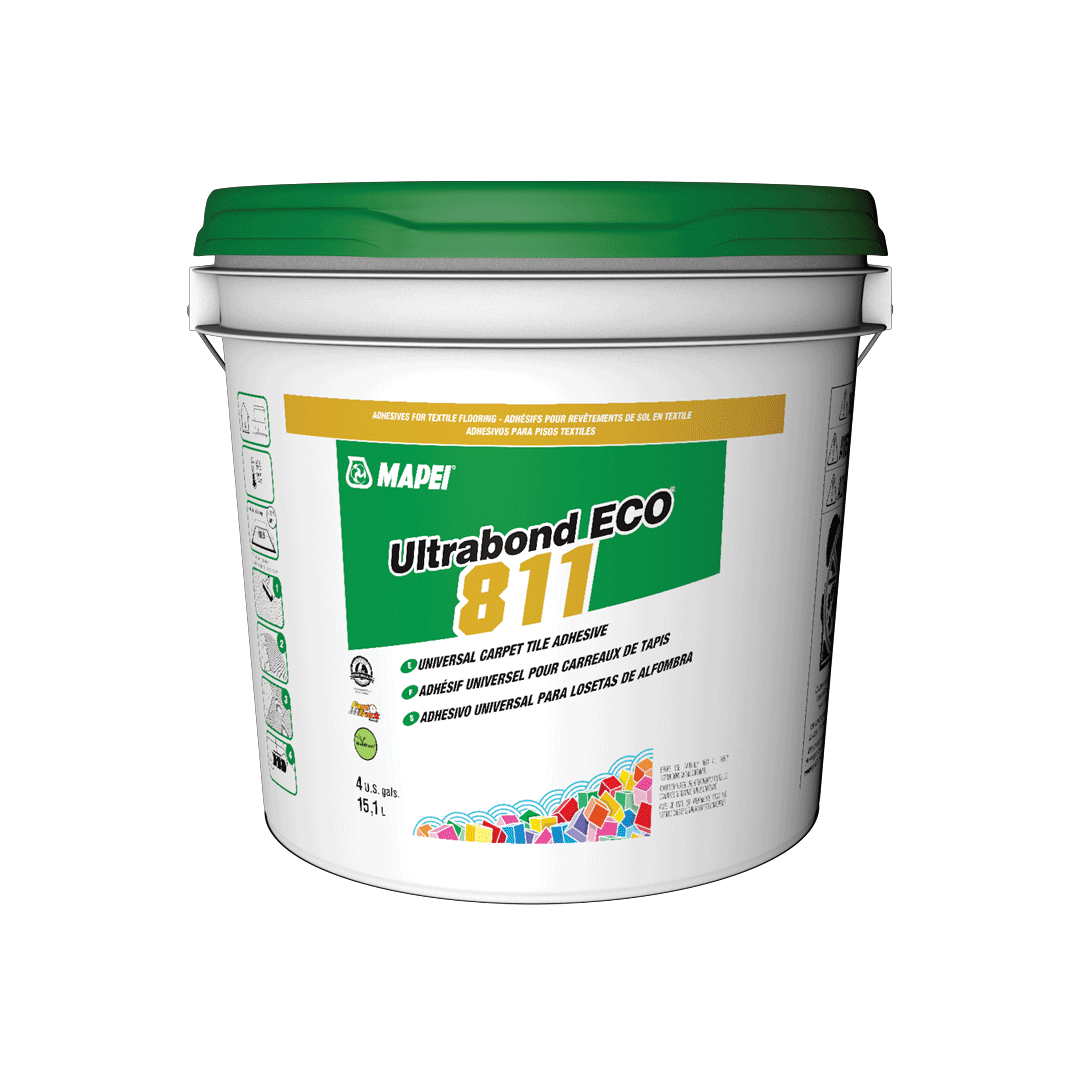 Mapei Eco-811 Universal Carpet Tile Adhesive 4 Gallon Pail