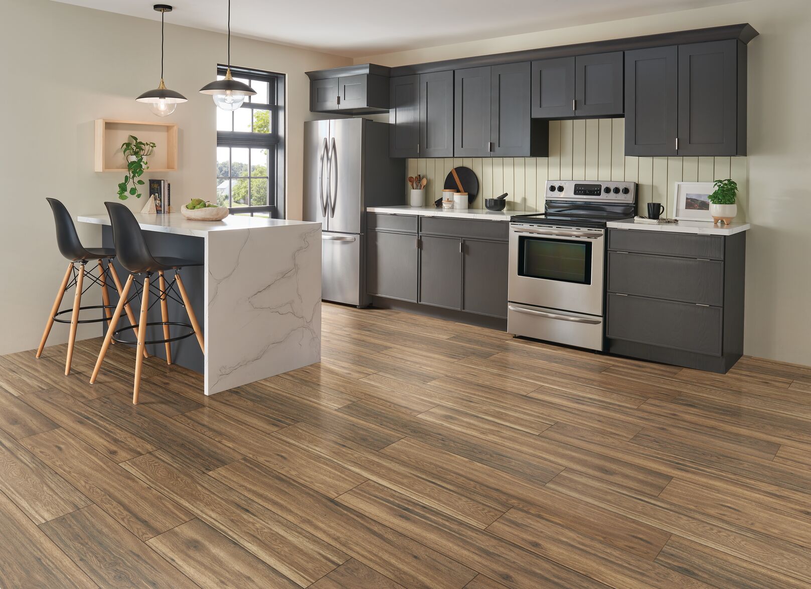 Bruce TimberTru Landscape Traditions Collection BRLT84L43OVL Storybook Forest 8.03 inch x 47.64 inch Hardwood Flooring (15.94 SF/Box)