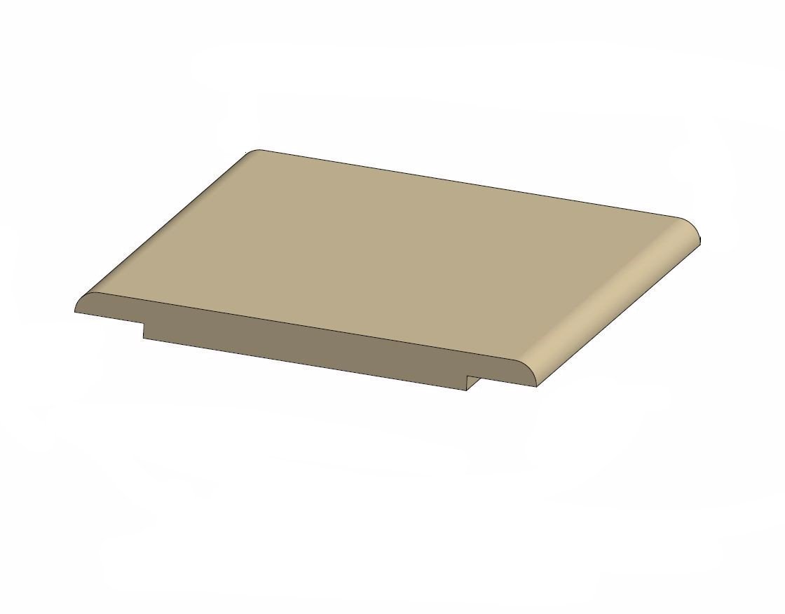 Tarkett / Johnsonite CTA-XX-Y Wheeled Traffic Transition .080" to .080" 120' LF/Box – product image showing size, style, and brand details.